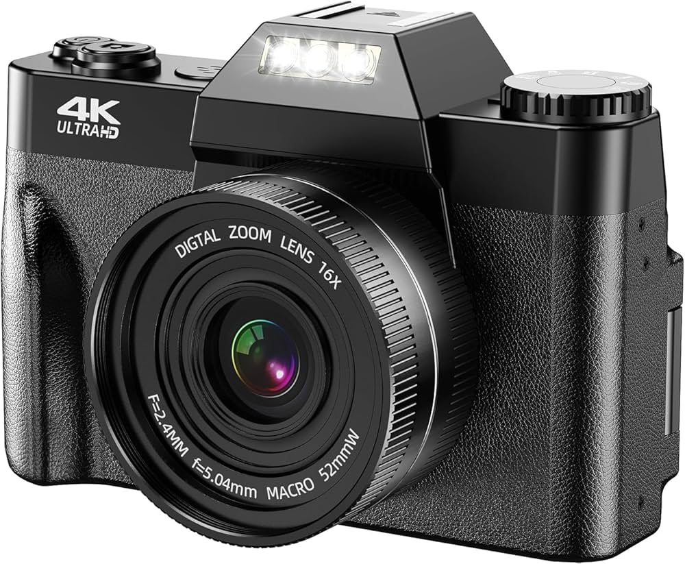 Amazon.co.jp: Keculbo デジカメ 4K デジタルカメラ5600万画素AFオート