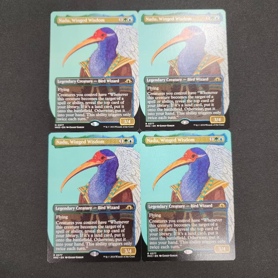 Amazon.co.jp: MTG 有翼の叡智、ナドゥ/Nadu, Winged Wisdom 英語版