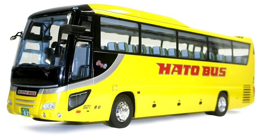 1/32 はとバス仕様・222(セレガSHD)素人組立品 1/32 はと