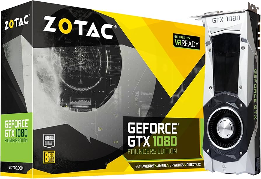 Amazon.com: ZOTAC GeForce GTX 1080 Founders Edition Graphics Cards