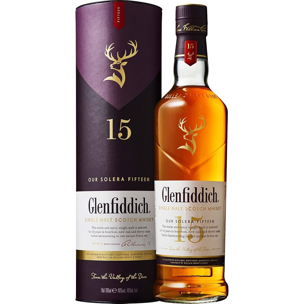 Glenfiddich 15年 シングルモルトウイスキーセット