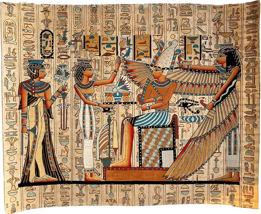 エジプト パピルス 絵画 アート Amazon.co.jp: 古代エジプト パピルス