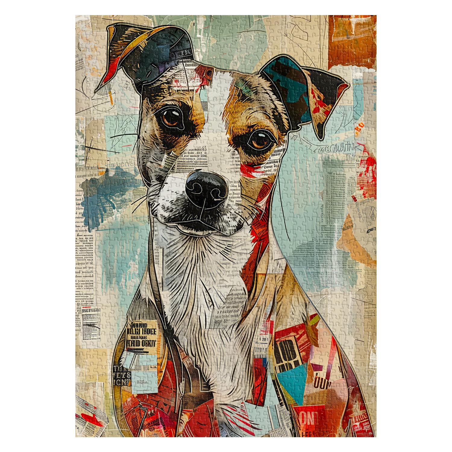 未開封やのまん パピーオンパレード 犬 ジグソーパズル 1000ピース