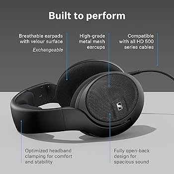 Amazon.com: Sennheiser HD 560 S Over-The-Ear Audiophile Headphones