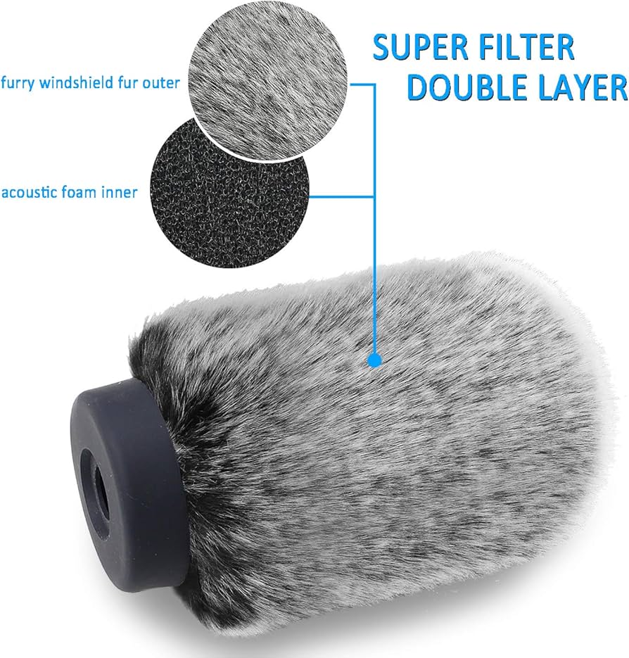 Amazon.co.jp: YOUSHARES NTG4 マイクウィンドシールド - マイク