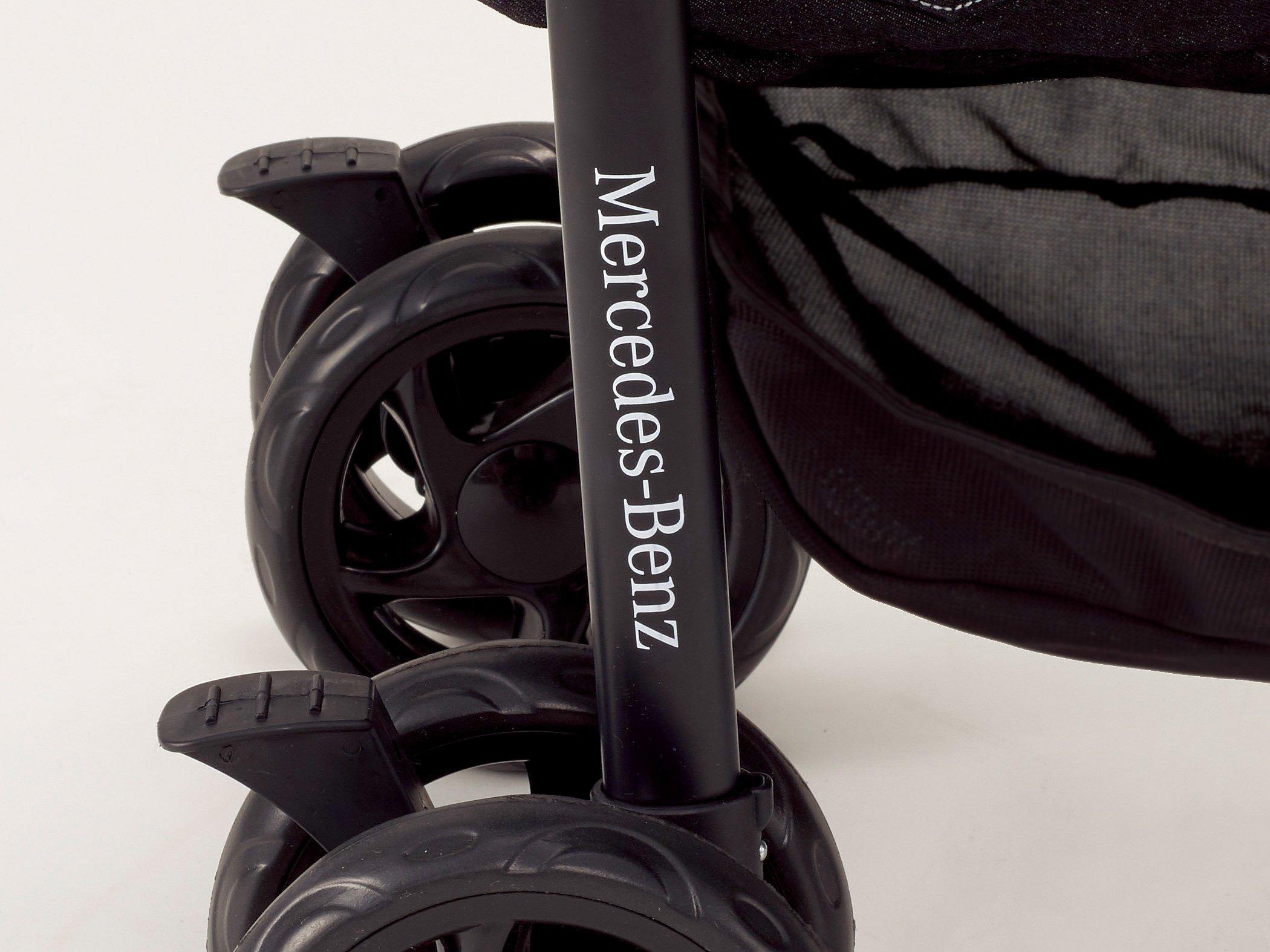 MercedesBenz メルセデスベンツデニム風ペットカート グレー/ブラック