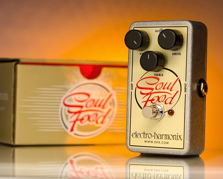 Amazon.com: Electro-Harmonix Soul Food Transparent Overdrive Pedal