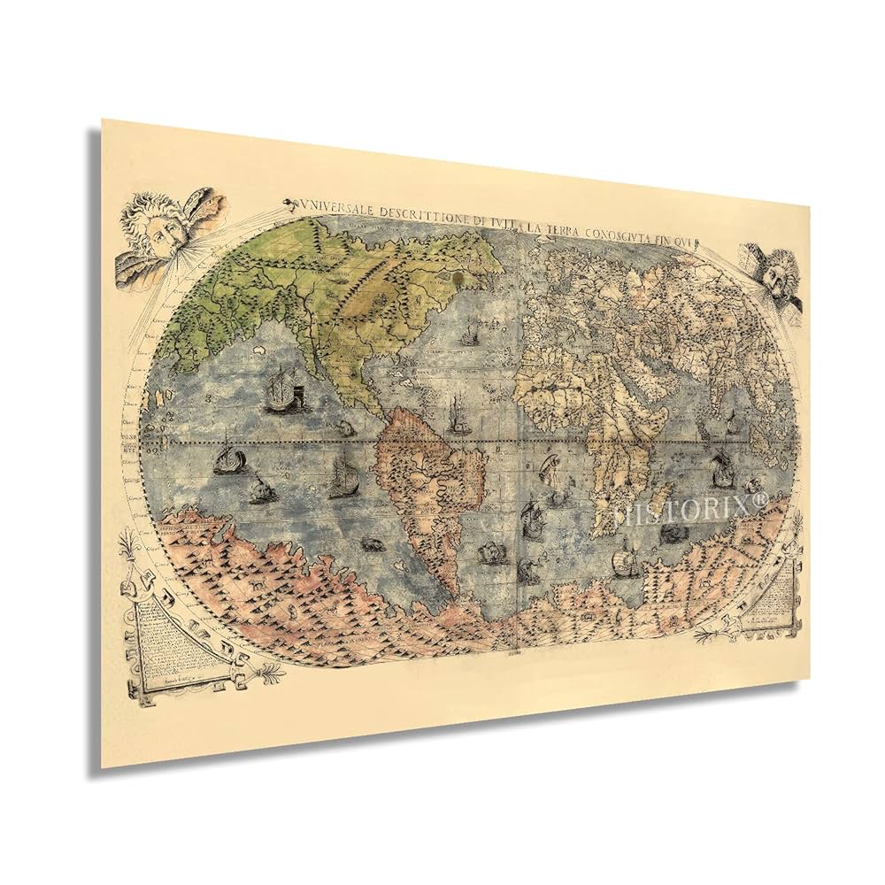 ケンブリッジ ヴィンテージ 絵地図 地図 ポスター il_1080xN