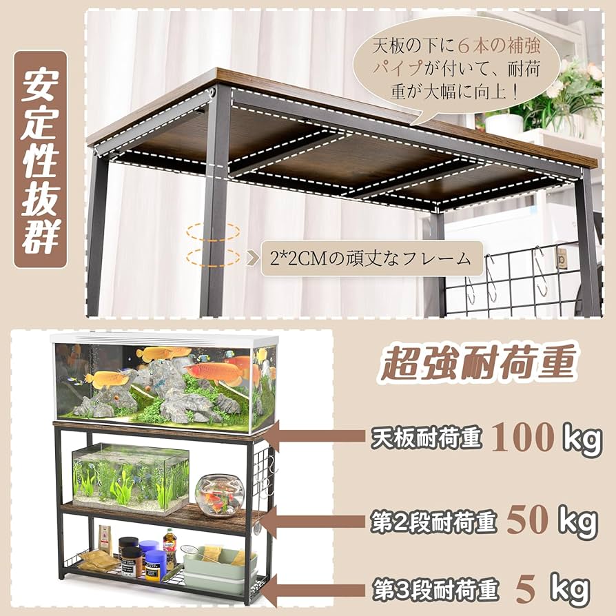 Amazon.co.jp: DEWEL 水槽台 90cm水槽用 水槽 台 ラック 棚 スタンド