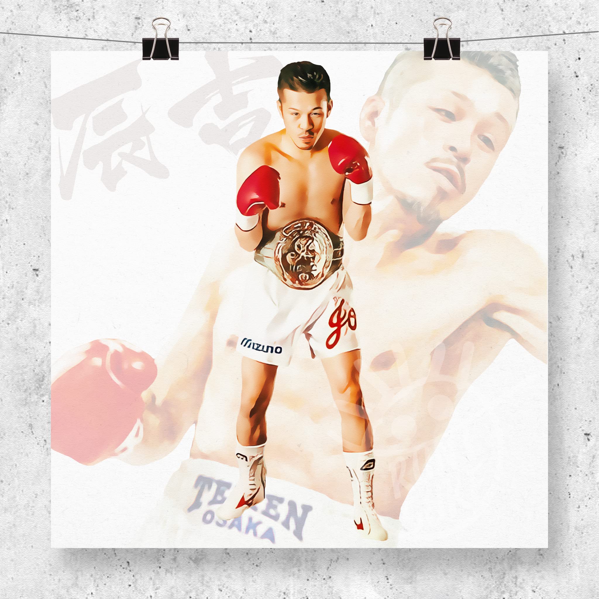 額付き ボクシング 辰吉 辰吉丈一郎 ポスター セット