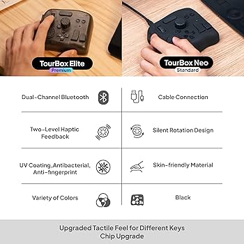 Amazon.com: TOUR BOX Elite - Bluetooth Video Editing Controller