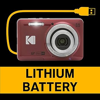 Amazon | KODAK (コダック) PIXPRO 使いやすい ズーム FZ55-RD 16MP