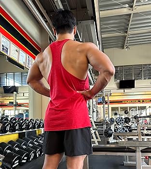 Amazon.co.jp: ゴールドジム(GOLD`S GYM) コットンスラブ タンク