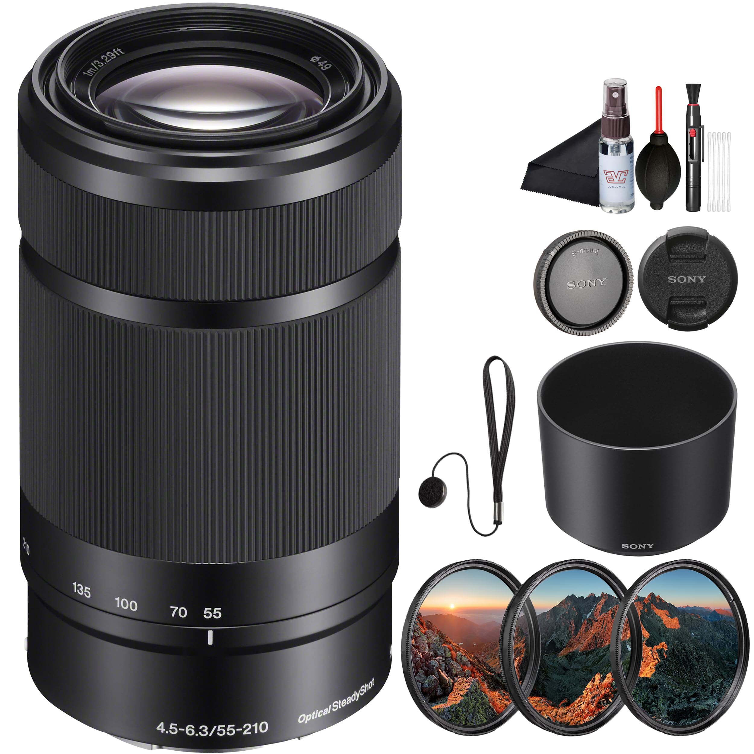 Amazon.com : Sony E 55-210 mm F4.5–6.3 OSS Telephoto Zoom Lens