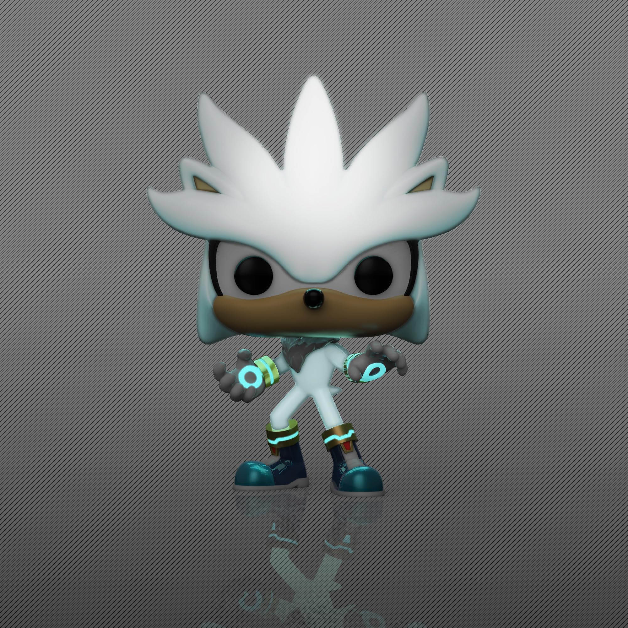 30th限定 Funko Pop! ソニック シルバー・ザ・ヘッジホッグ Amazon.co