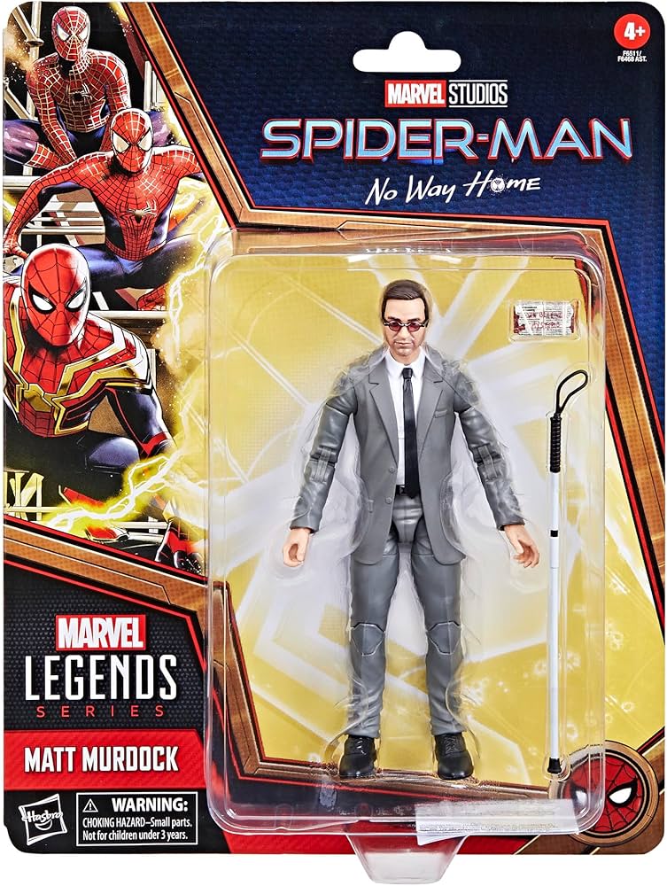 Amazon.com: Marvel Legends Series Matt Murdock, Spider-Man: No Way