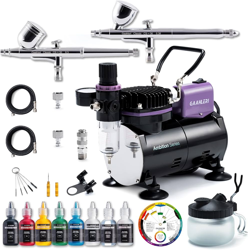 Amazon.co.jp: Gaahleri エアブラシキット プロフェッショナル