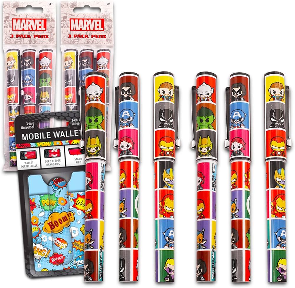 マーベル文房具8点セット