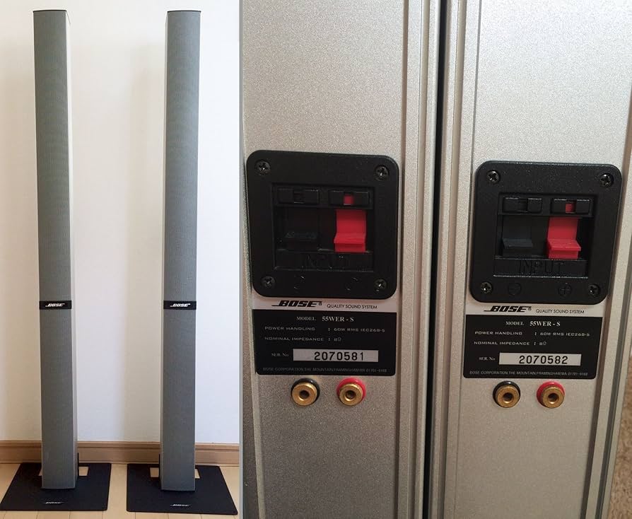 BOSE 55WER トールスピーカー 音出し確認済み スタンドなし BOSE 55WER