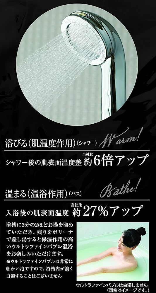 Amazon.co.jp: TKS 田中金属製作所 ウルトラファインバブル シャワー