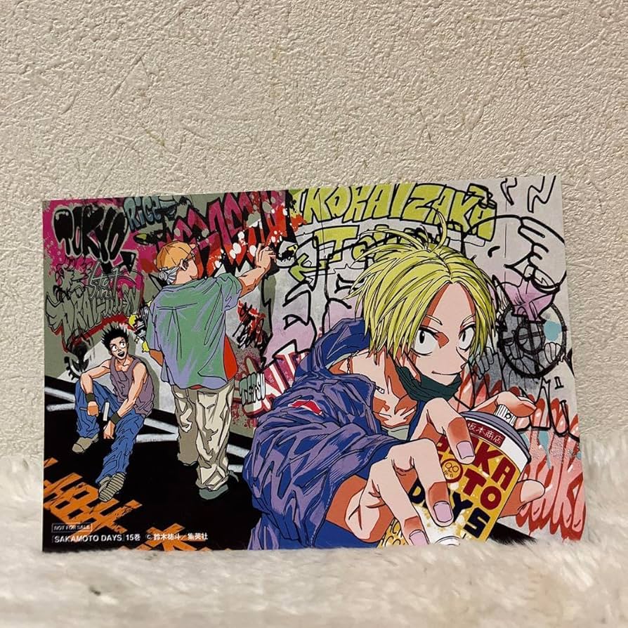 SAKAMOTO DAYS 額装高精細デジタルカラー3周年記念イラスト サカモト