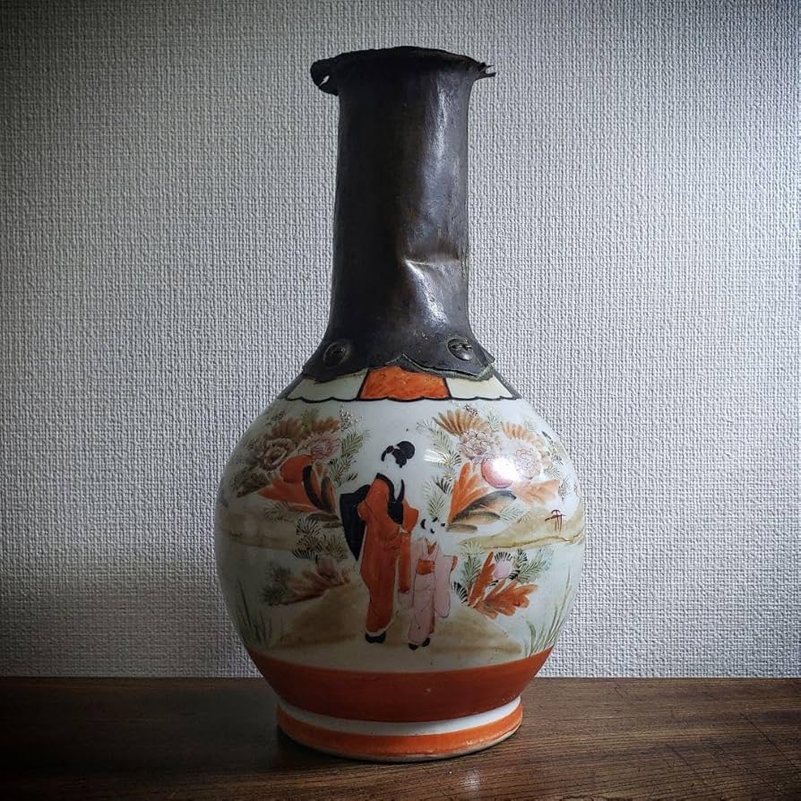 鉢□菊形六角染付丼鉢 太明成化年製 江戸期 天保 六角鉢 菓子器 時代物