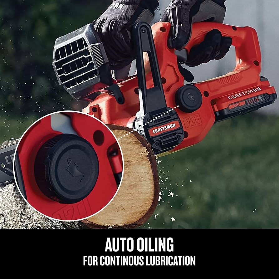 Amazon.com : CRAFTSMAN V20 Mini Chainsaw, Cordless, 10 inch, Bare