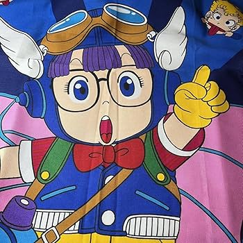 ドクタースランプ アラレちゃん 洗濯かご バスケット 布製