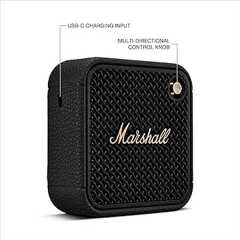 Amazon.co.jp: Marshall ワイヤレスポータブル防水スピーカー Willen