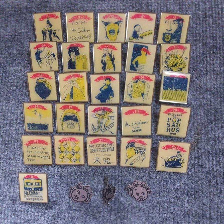 Mr.Children 25周年ツアー 会場限定ガチャ コンプリート