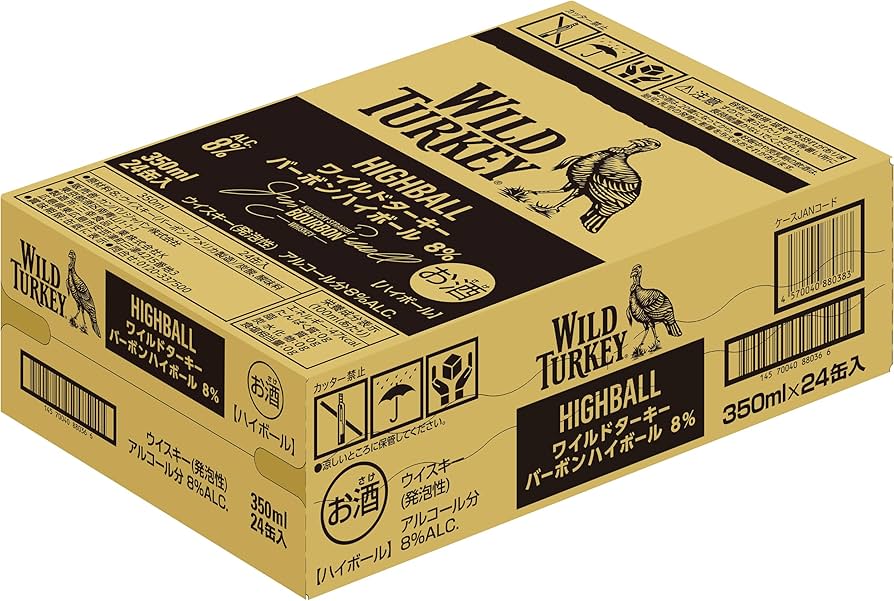Amazon.co.jp: WILD TURKEY (ワイルドターキー) バーボンハイボール缶