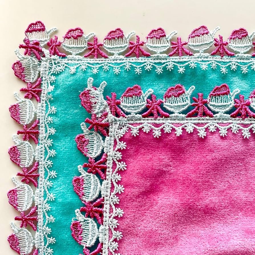 近沢レース ハンカチ 5枚セット 近沢レース タオルハンカチ5枚セット