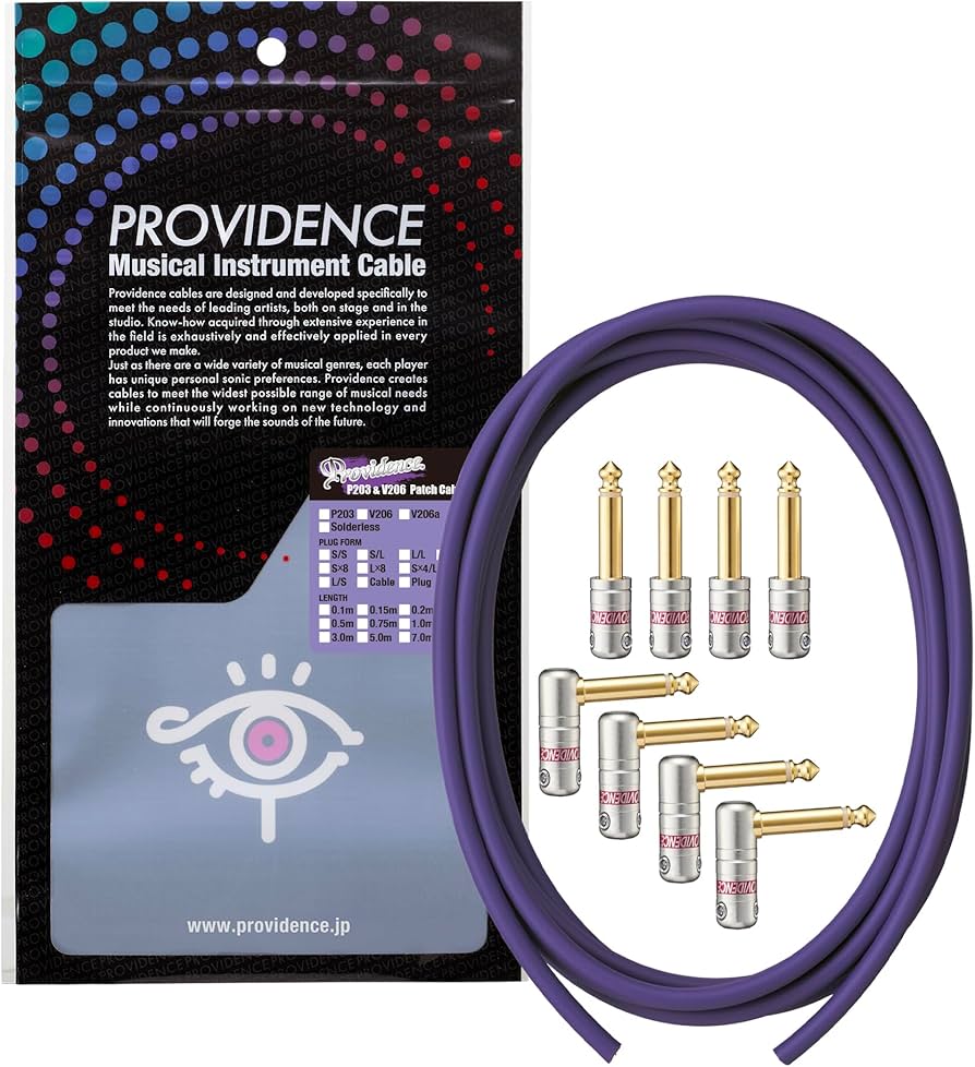 Amazon | Providence プロビデンス パッチケーブルP203 ソルダーレス