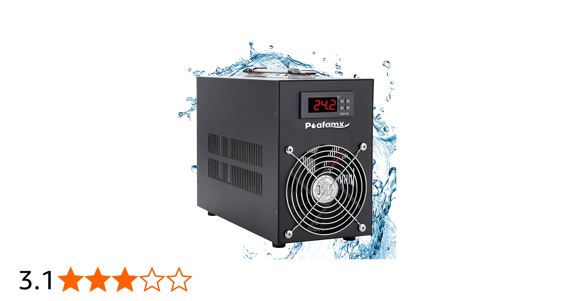 Amazon | Poafamx 水槽クーラー 60L冷却だけ ペルチェ式 15-30℃調整