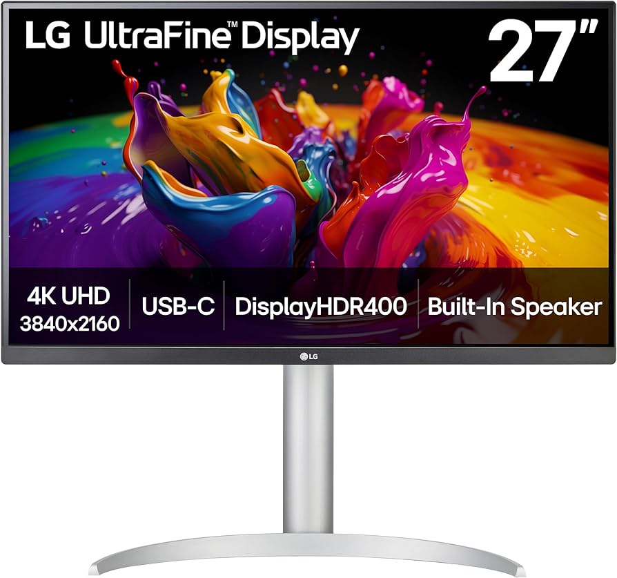 Amazon.com: LG 27UP850K-W 27-inch Ultrafine 4K UHD (3840 x 2160