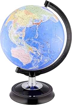 Amazon | 昭和カートン 地球儀 GBPA26 行政図タイプ 球径26cm 日本地図