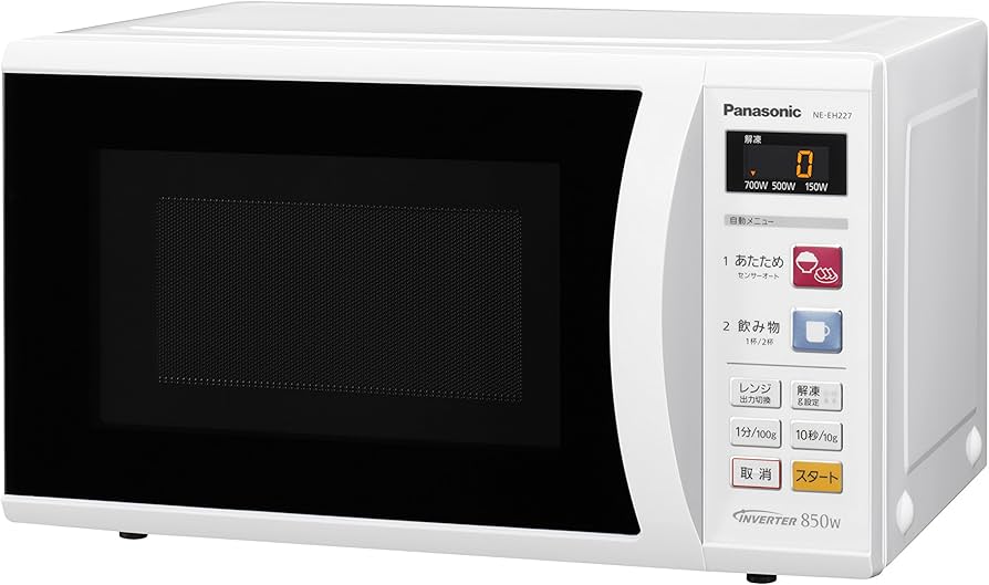 Amazon | パナソニック 単機能レンジ 22L ホワイト NE-EH227-W