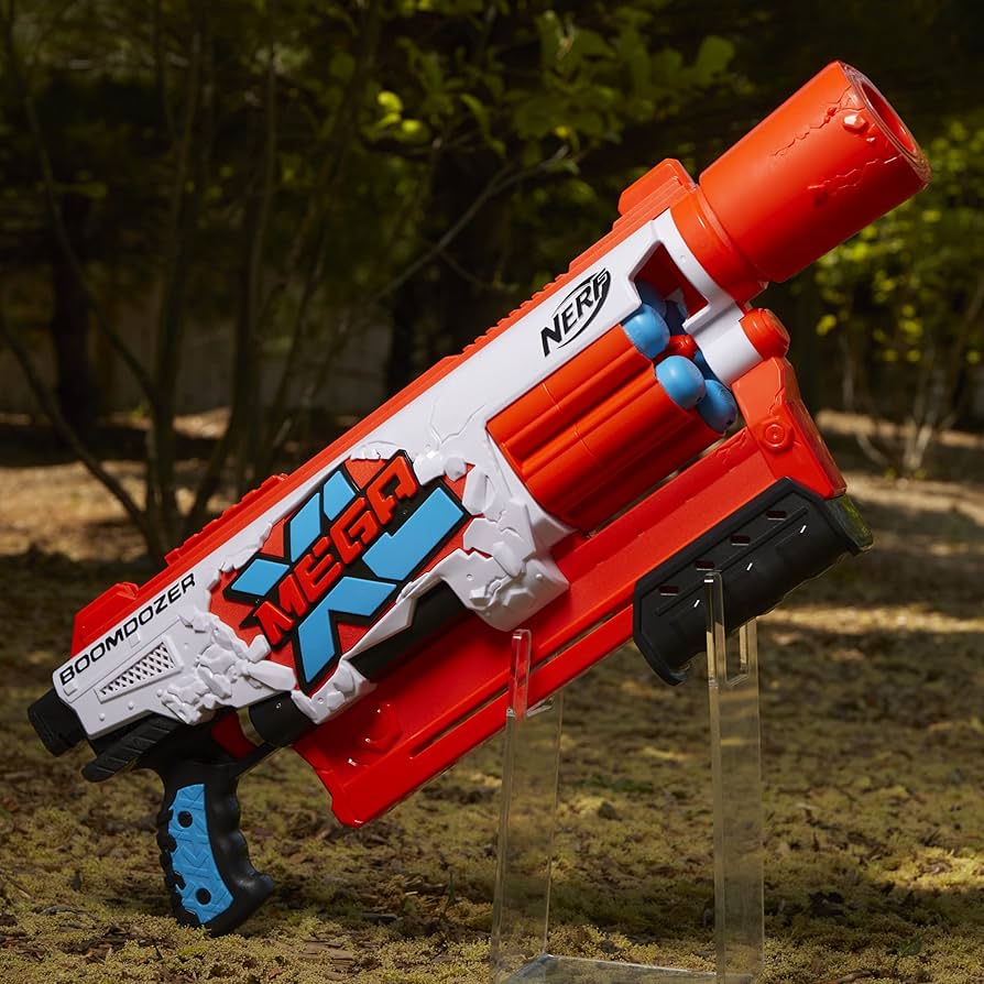 Amazon.com: Nerf Mega XL Boom Dozer Blaster, Largest Mega Darts