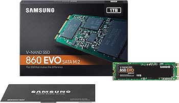 Amazon.com: Samsung 860 EVO SSD 1TB - M.2 SATA Internal Solid