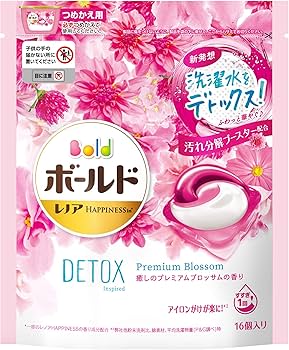 Amazon.co.jp: ボールド 洗濯洗剤 ジェルボール 洗濯水をデトックス