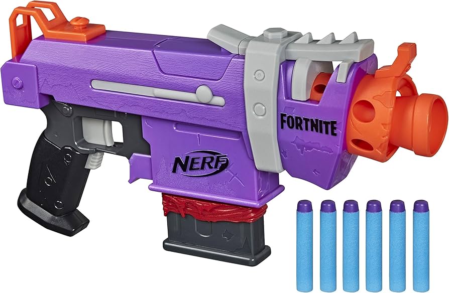 NERF フォートナイト ナーフ AR-L SMG-E ピーリー トイガン Amazon.com