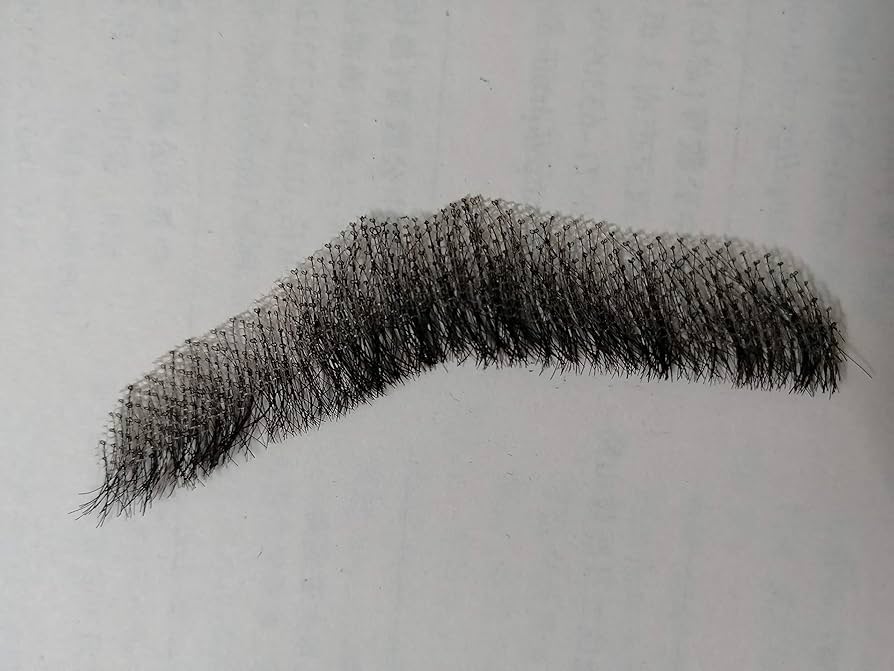 Amazon.co.jp: ALISY 付け髭 ひげ 口髭 人毛 ウィッグ 髪製髭 手作り