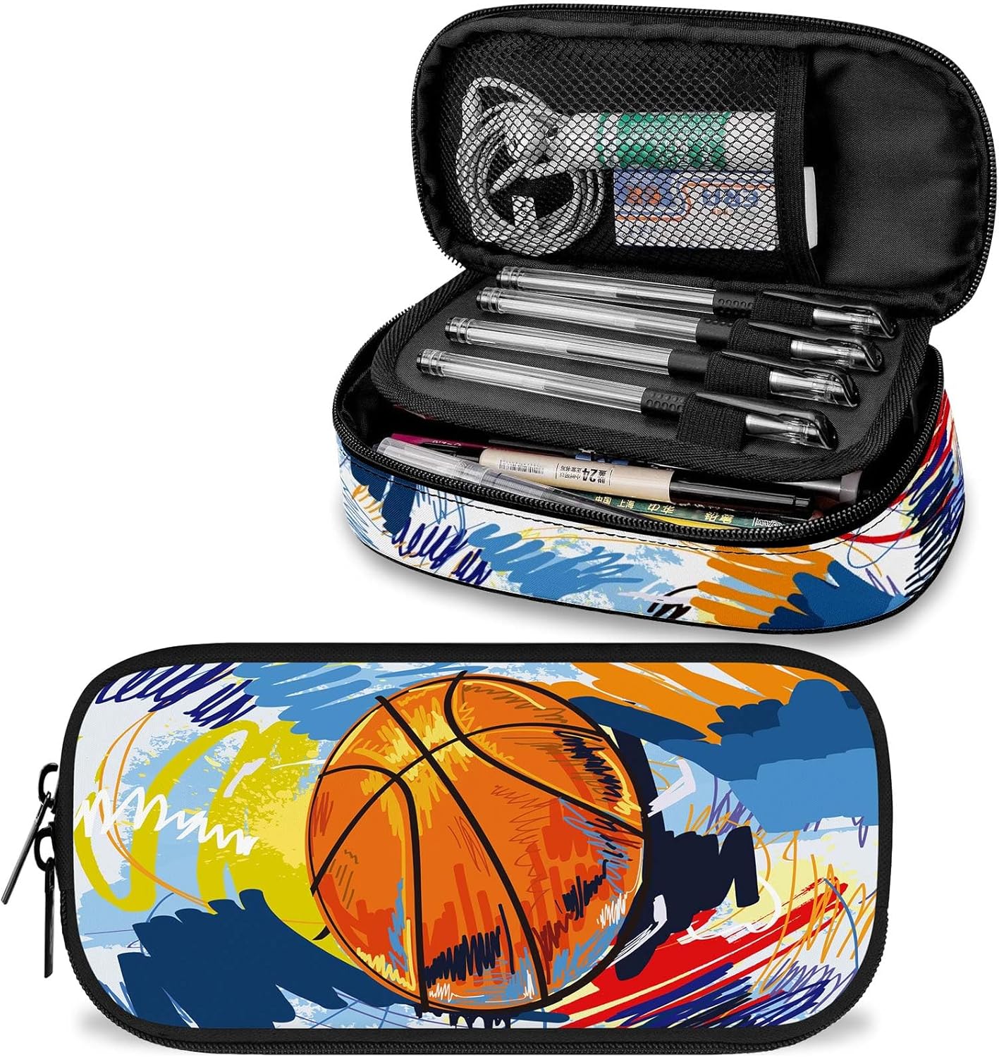 BONAVENTURA] ボナベンチュラ ペンケース [ブルーシアン] イタリアン