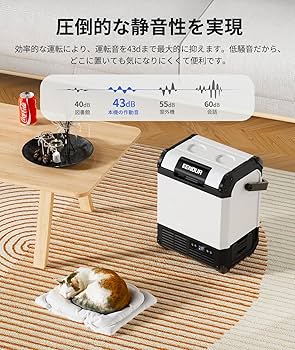 Amazon.co.jp: EENOUR コードレス冷温庫 D10 PRO 10L -20℃～60
