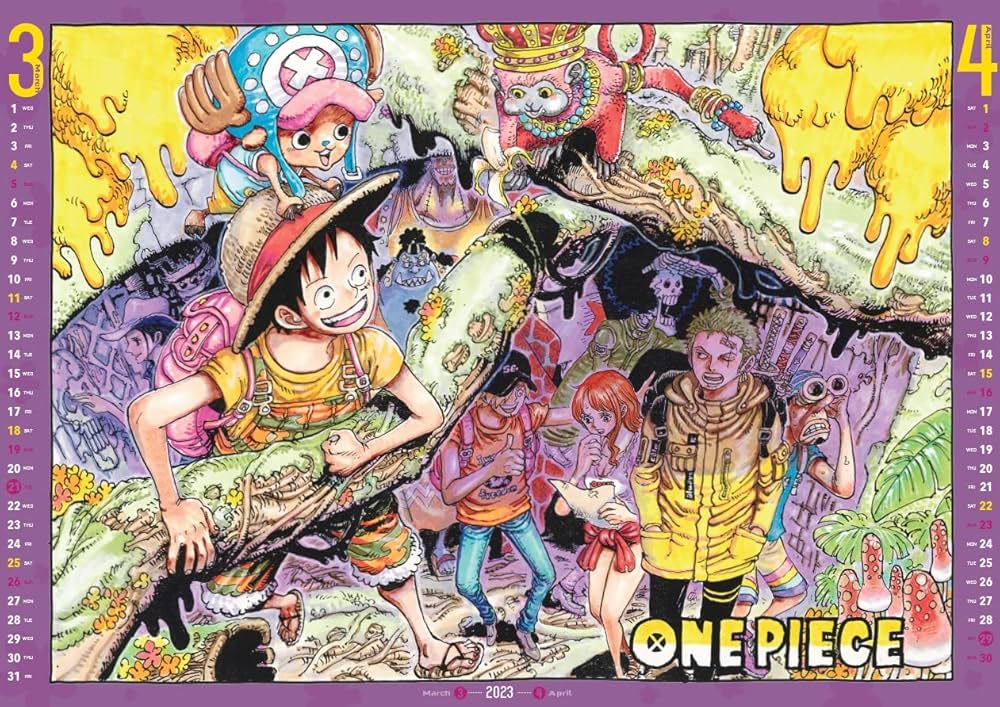 2026 ONE PIECE A2カレンダー CL-012 ｜ エンスカイショップ