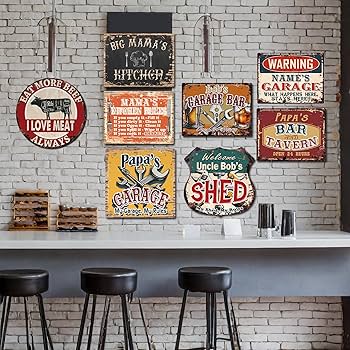 Amazon.com: Beware of STEVE Chic Sign Vintage Retro Rustic 9