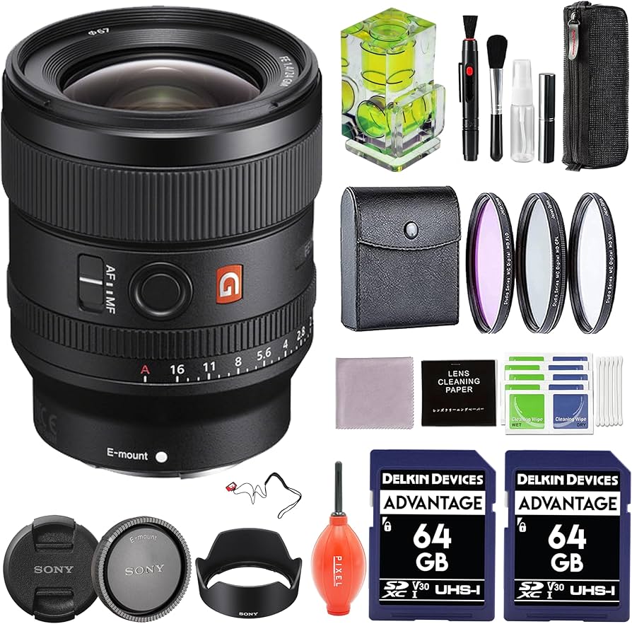 Amazon.com : Sony FE 24mm F1.4 GM Camera Lens with Advanced
