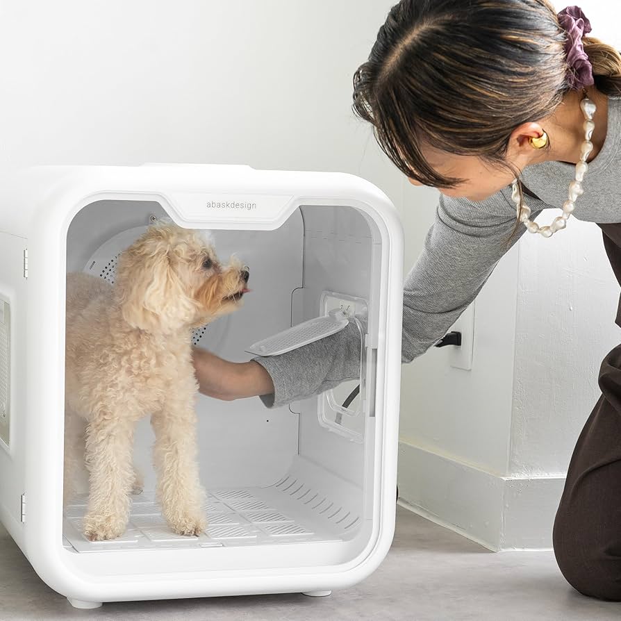 Amazon | 【皮膚科獣医師推奨】 ペットドライルーム ペットドライヤー