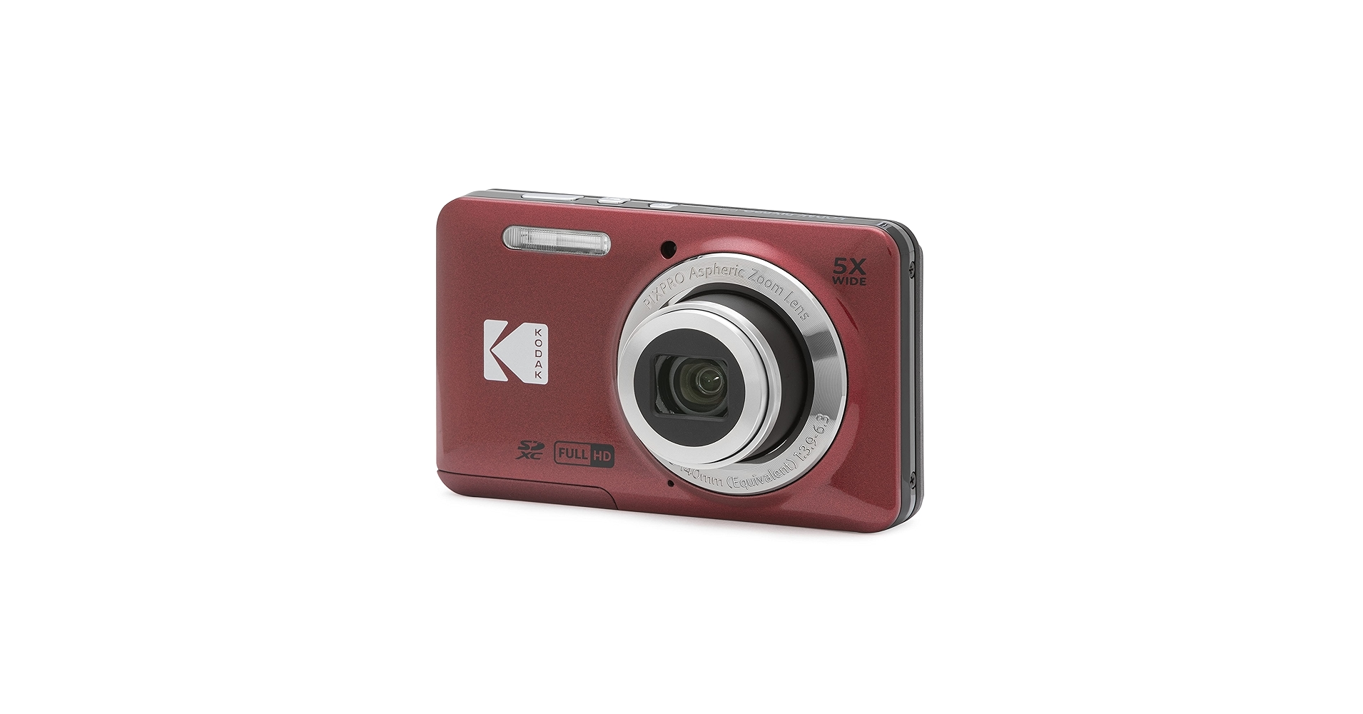 Amazon.com : Kodak PIXPRO FZ55-RD 16MP Digital Camera 5X Optical