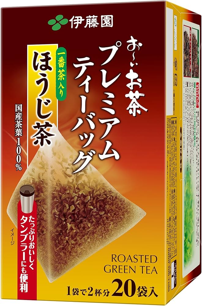 Amazon.co.jp: 伊藤園 おーいお茶 プレミアムティーバッグ 一番茶入り